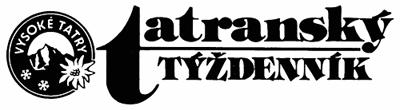 logotyp - Tatranský týždenník z roku 1990