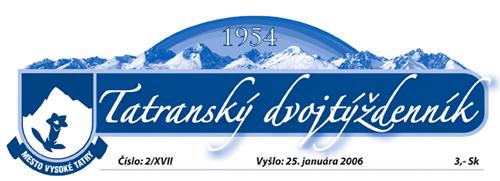 logotyp - Tatranský dvojtýždenník